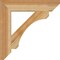Ekena Millwork Legacy Slat Rough Sawn Bracket, Western Red Cedar, 4"W x 22"D x 22"H BKT04X22X22LEC06RWR - alternate 4